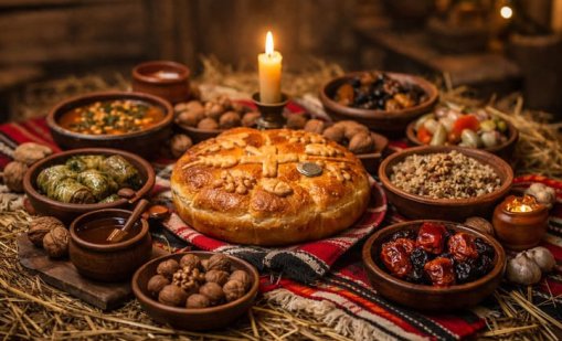 Семейството се събира на Бъдни вечер в очакване на Рождество Христово