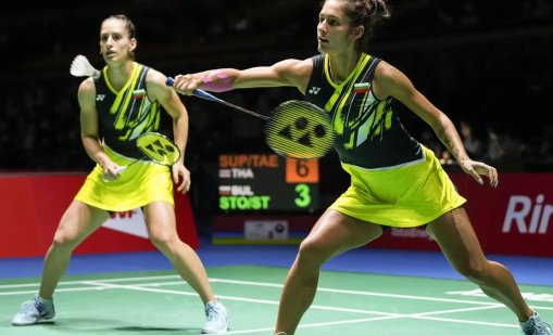 Сестри Стоеви с пета европейска титла в бадминтона