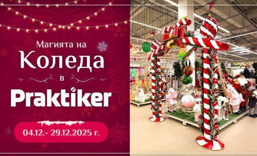 Практикер посреща Коледа с топ намаления