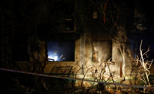 След руски атаки: Половината територия на Киев е без ток