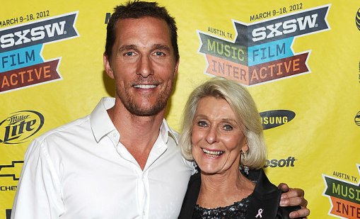 Майката на Матю Макконъхи отпразнува 94-ия си рожден ден