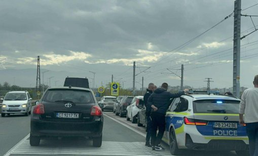 Тежка катастрофа блокира един от входовете на Пловдив 