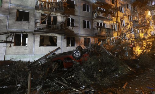 15 жертви на руски удари тази нощ в района на украинската столица Киев СНИМКИ
