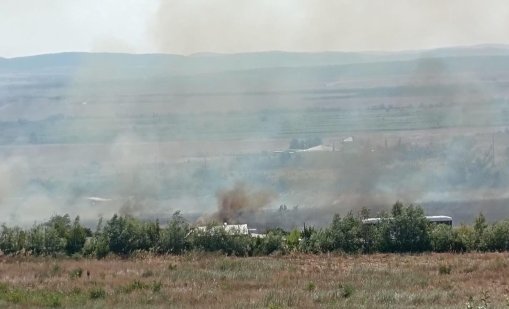 Овладян е пожарът към местност Петрова нива в Странджа