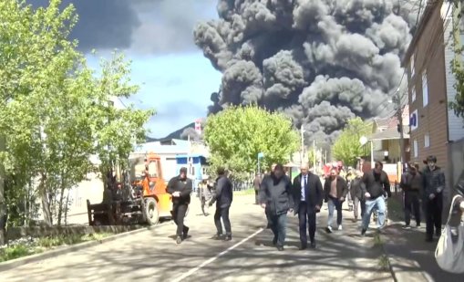 Нова украинска атака срещу Туапсе подпали терминал в руското пристанище