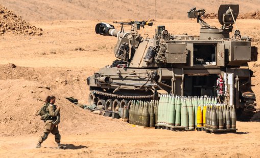 За първи път: Израел използва гаубица "Рьом" при удари в Ливан