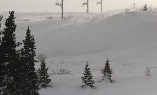 ПСС: В планините вали сняг, на места мокър, духа и вятър