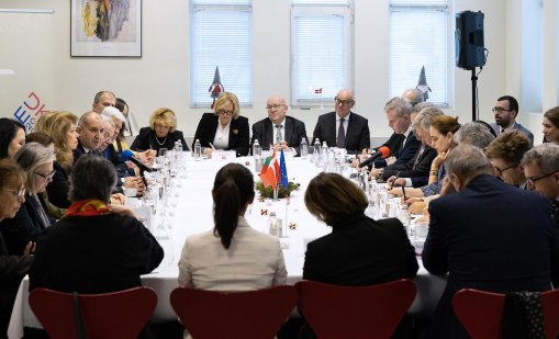 Радев обсъди обществените процеси у нас с посланиците на държавите членки на ЕС