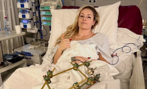 Двойна трагедия: Кучето на Линдзи Вон е починало ден след инцидента на 8 февруари СНИМКИ