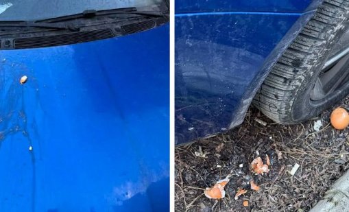 Война за паркоместа пламна в София: Нападат автомобили с яйца СНИМКИ