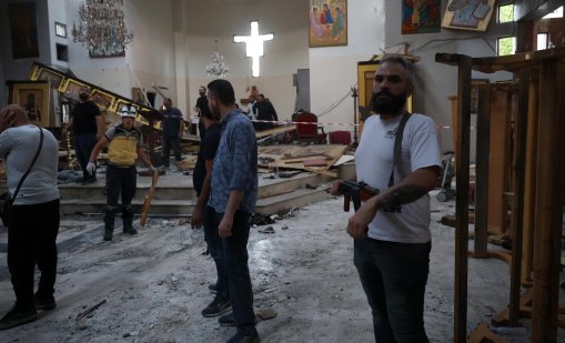 Малко известна джихадистка групировка пое отговорност за атентата в църква в Дамаск