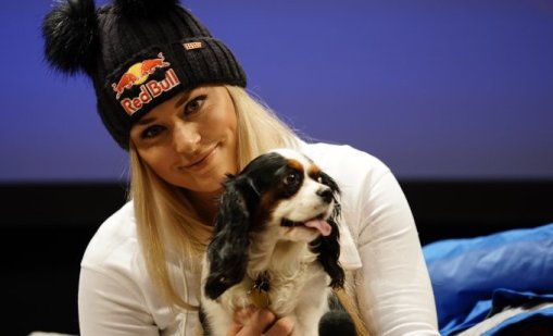 Кучето на Линдзи Вон починало в деня след нейното падане на олимпиадата