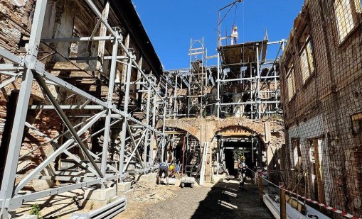 Завършиха работите по обезопасяване на сградата на Солаковия хан в Букурещ