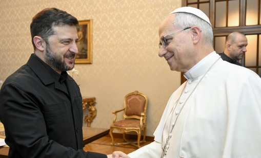 Зеленски продължава да търси подкрепа, срещна се с папа Лъв XIV