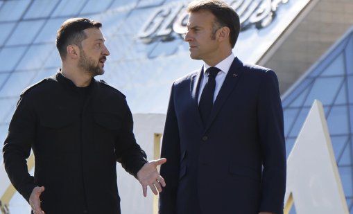 Макрон: Първо спиране на огъня, за да има среща между Русия и Украйна