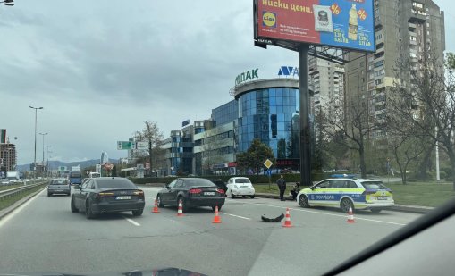 Катастрофа на "Цариградско шосе" в София в близост до "Младост"