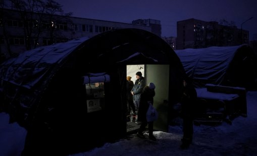 Бедствие: Киев въвежда отново временен режим на тока