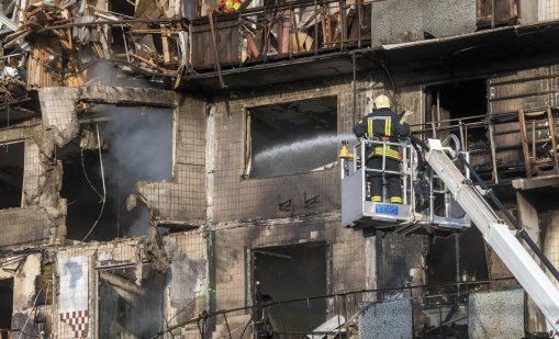 Шест вече са жертвите на руските атаки срещу Киев от тази нощ