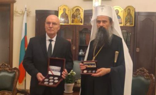 Патриарх Даниил благослови управителя на БНБ Радев