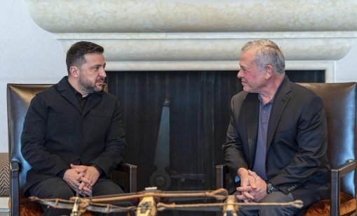 Зеленски посети и Йордания, обсъдиха съвместна защита