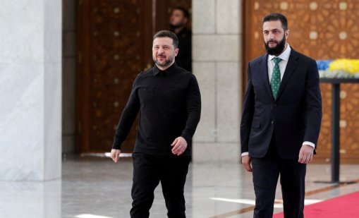 На фона на конфликта в Близкия изток, Зеленски посети и Сирия