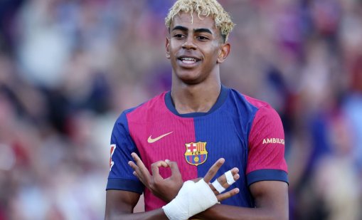 Какво означава знакът "304", който Ламин Ямал показва след гол?