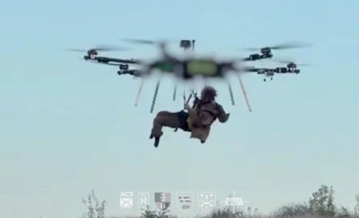 Украинската армия извърши първата в света евакуация на ранен войник с въздушен дрон