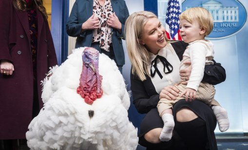 Говорителката на Белия дом съобщи, че очаква второто си дете