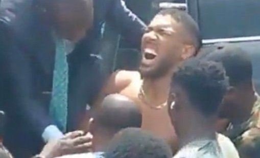 Антъни Джошуа е бил на сантиметри от смъртта