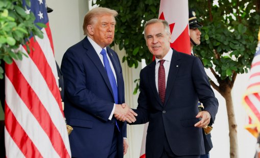 Карни се извини на Тръмп заради рекламата с Роналд Рейгън