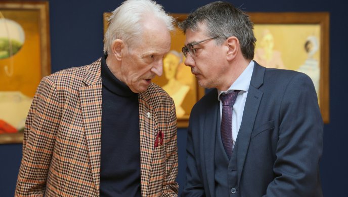 Емил Стойчев на 90 – художникът, който обича ледения дъх на самотата