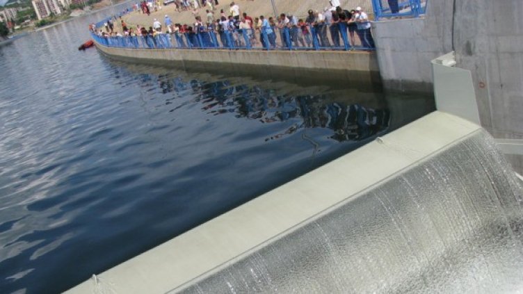 Водното огледало на Арда. Снимка: БГНЕС