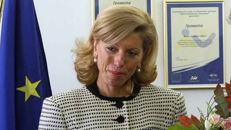 Желева се срещна с представителите на ВСС. Снимка: БГНЕС