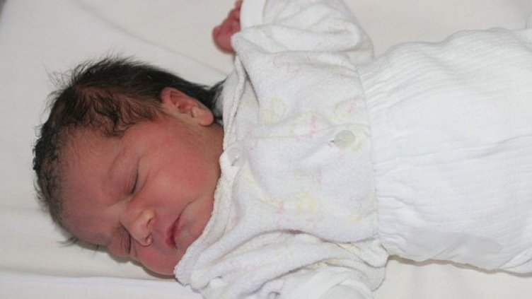 Бебето Виолета. Снимка: БГНЕС