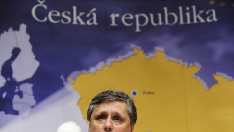 Чешкият премиер Ян Фишер. Снимка: БГНЕС