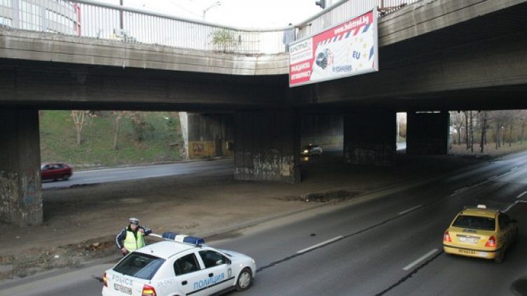 Мостът, където падна мъжа. Снимка: БГНЕС