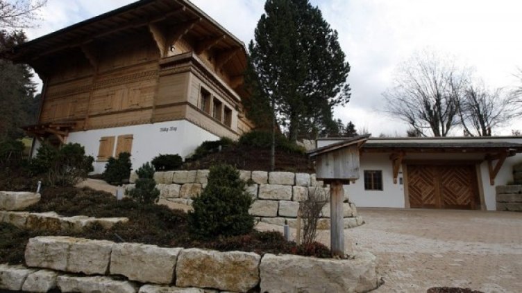 Вилата на Полански в Гщаад. Снимка: БГНЕС