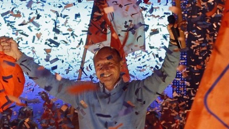 Траян Бъсеску. Снимка: БГНЕС