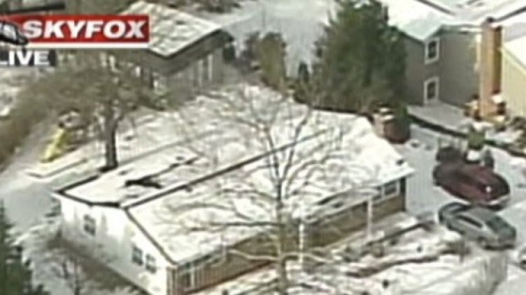 Къщата, където са убити Славка Найденова и 8-годишният й син Пол Уилсън. Снимка: skyfox