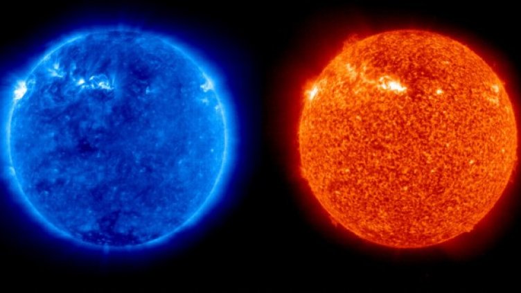 Нов "пожар" обхвана Северното полукълбо на Слънцето. Снимка: tesis.lebedev.ru