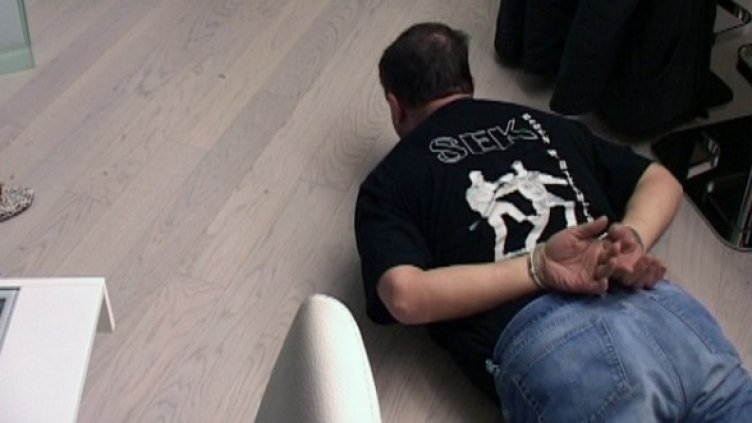 Задържаният Алексей Петров. Снимка: БГНЕС