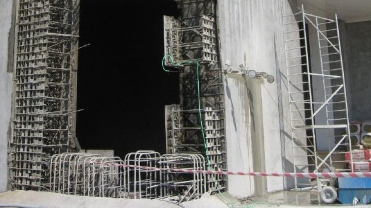 Площадката на АЕЦ "Белене". Снимка: Булфото