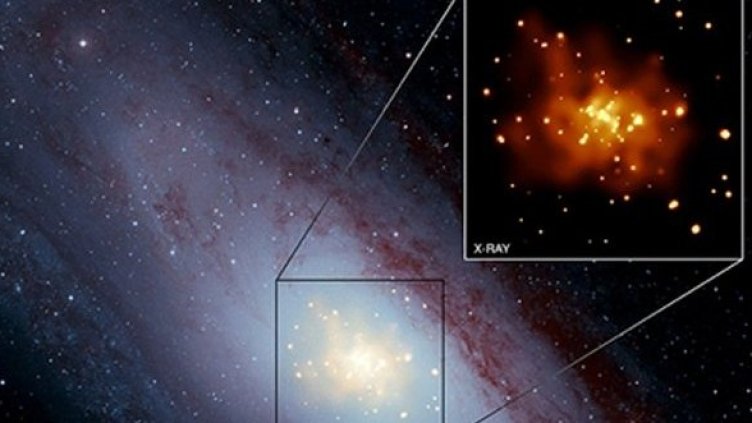 Свръхнова от типа Ia в галактиката Андромеда. chandra.harvard.edu