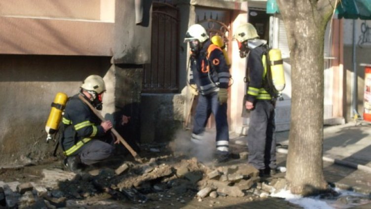 Инцидентът от 14 март. Снимка: БГНЕС