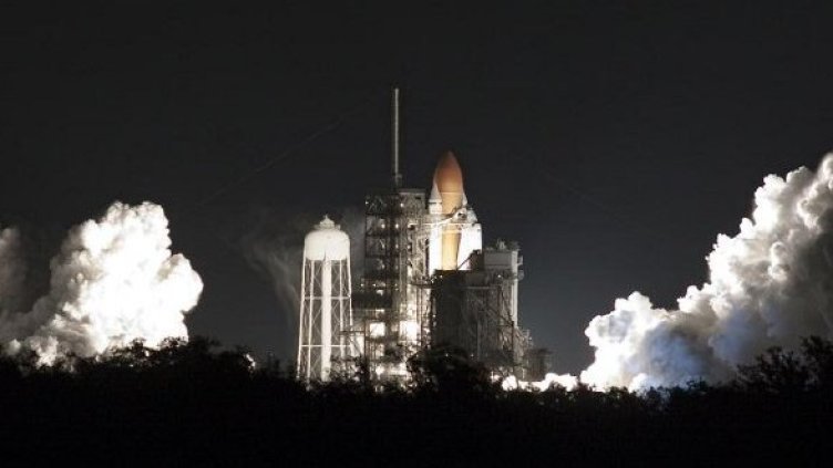 Стартът на Discovery. Снимка: NASA