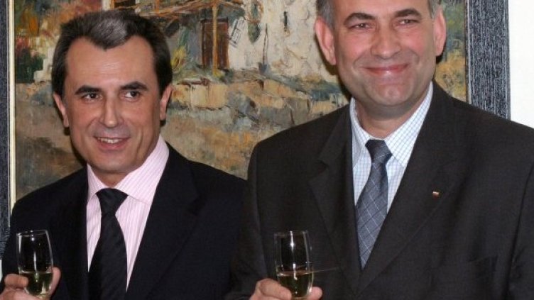 Пламен Орешарски и Джевдет Чакъров. Снимка: Булфото