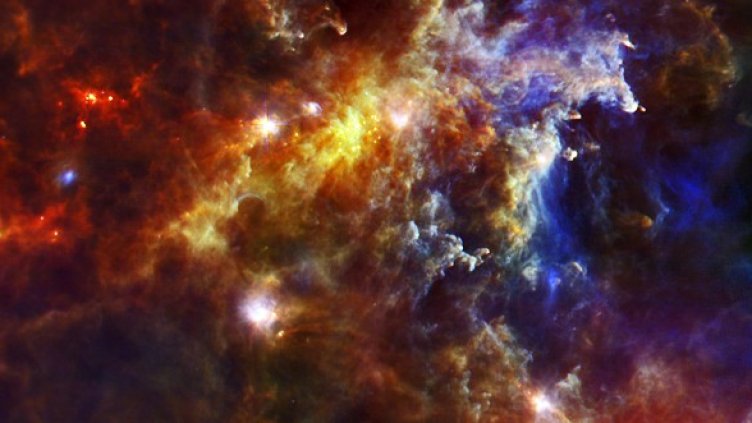 Мъглявината Розета. Снимка: ESA