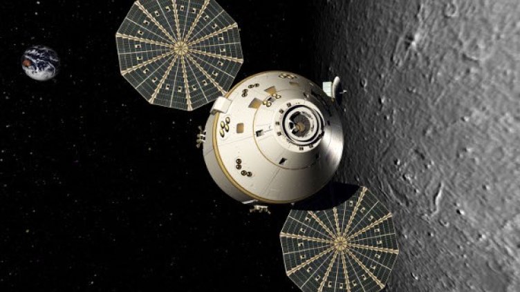 Космическият кораб "Орион" трябваше да превозва астронавти до МКС и до Луната. Сега се предвижда негова безпилотна версия. Изображение: NASA