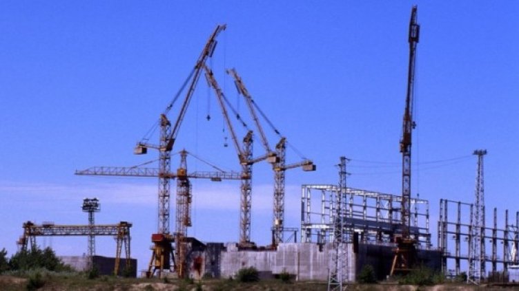 Строителната площадка на АЕЦ "Белене". Снимка: Булфото