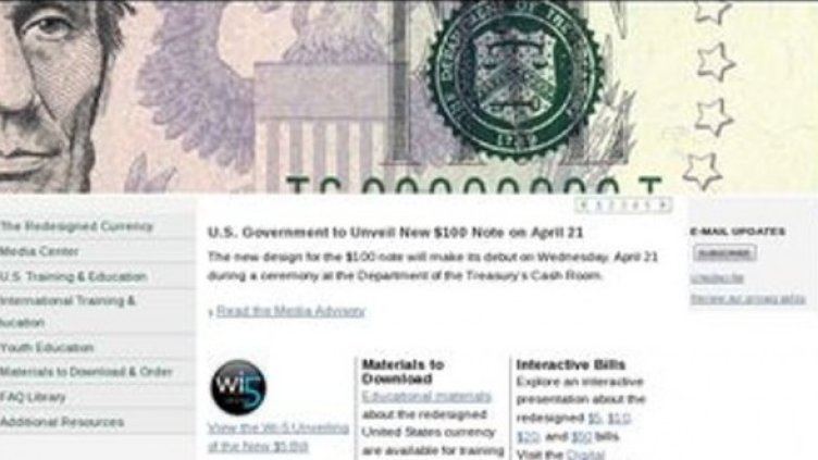 Снимка: newmoney.gov